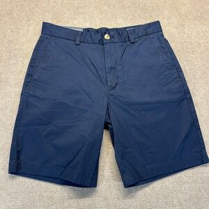 Vineyard Vines 9" Breaker Shorts Men's 30 Navy Blue Stretch Cotton NEW